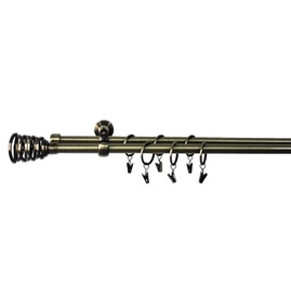 Dvigubo karnizo komplektas Domoletti LK1828/V, 240 cm, Ø 19 mm
