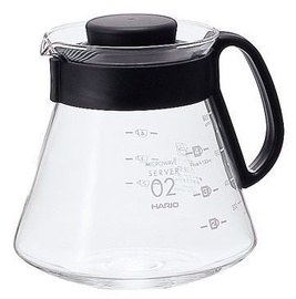 Hario V60 Coffee Range Server With Lid 0.6L Black
