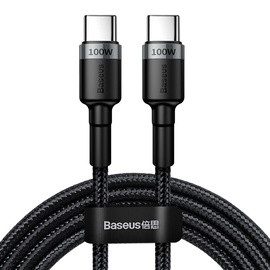 Juhe Baseus USB-C, USB Type C, 200 cm, must