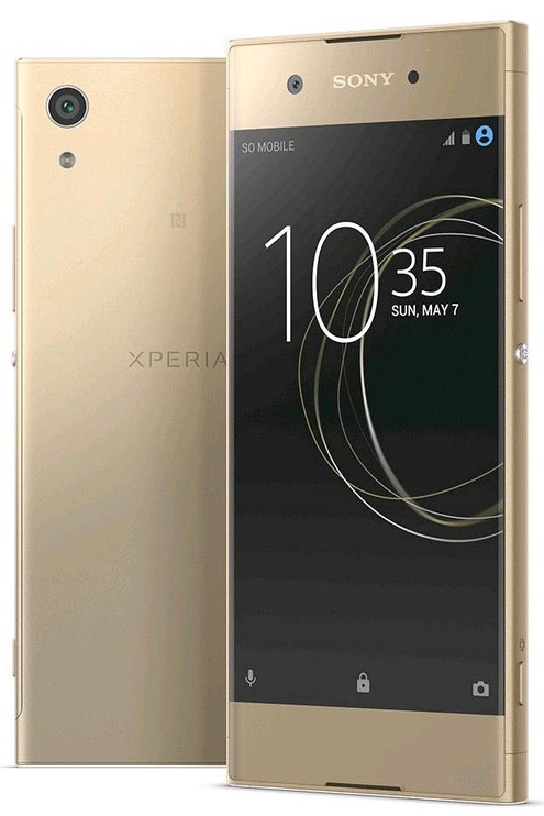 Mobilusis telefonas Sony Xperia XA1, aukso, 3GB/32GB