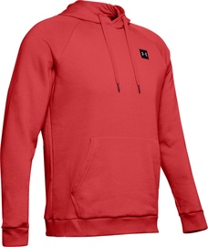 Under Armour Mens Rival Fleece Hoodie 1320736-646 Red M