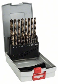 Bosch 2608587014 HSS-CO Metal Drill Bit Set 19pcs