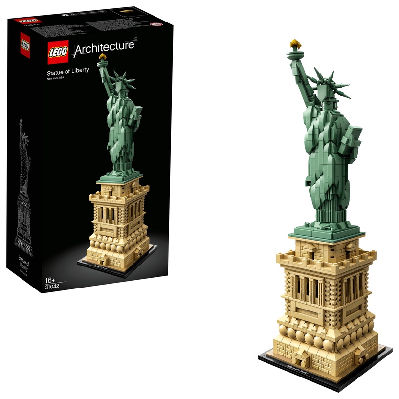 Konstruktor LEGO Architecture Vabadussammas 21042, 1685 tk