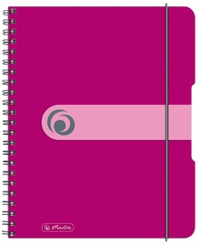 Herlitz Spiral Pad To Go A5 Berry 11293776