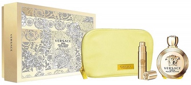 Versace Eros Pour Femme 100ml EDP + 10ml EDP + Cosmetic Bag
