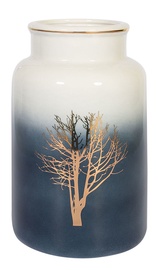 Home4you Golden Ring Vase M Golden Tree