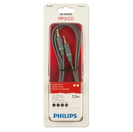 Провод Philips Kaabel 3.5mm-3.5mm 1.5m 3.5mm Male, 3.5mm Male