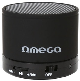 Belaidė kolonėlė Omega OG47B 3W Metal Body Bluetooth Speaker Black