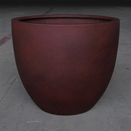 Puķu pods Domoletti RP17-285, keramika, Ø 250 mm, sarkana
