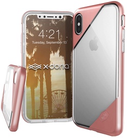 X-Doria Revel Lux Clear Cover For Apple iPhone X Rose Gold