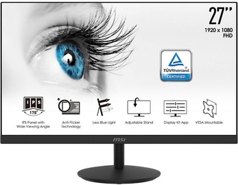 Monitorius MSI PRO MP271, 27", 5 ms