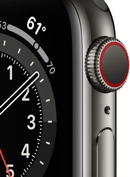 Умные часы Apple Watch 6 GPS + Cellular 44mm, черный