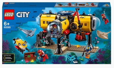 Konstruktor LEGO City Ookeani uurimise baas 60265, 497 tk