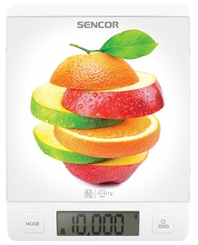 Elektrooniline köögikaal Sencor SKS 7000, valge