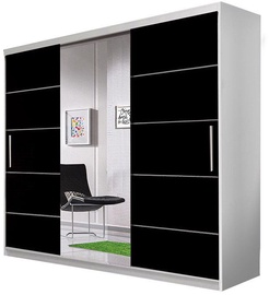 Idzczak Meble Wardrobe Astra White/Black