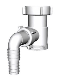 Ani Plast 1 1/2'' Washing Machine Siphon