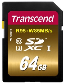 Transcend 64GB SDXC UHS-I Class 10