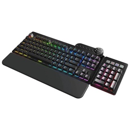 Klaviatūra Mountain Everest Max Cherry MX Blue EN, melna
