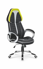 Kontoritool Signet, must/hall/kollane