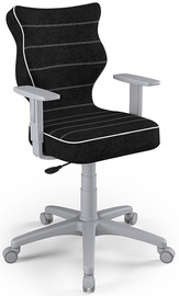 Bērnu krēsls Duo Size 5 VS01, melna/pelēka, 375 mm x 1000 mm