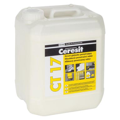 Grunts dziļumgruntis Ceresit CT17, caurspīdīga, 10 l