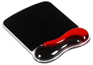 Kensington Duo Gel Wristrest Mousepad Red Black