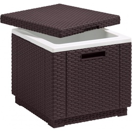 Садовый стол Keter Ice Cube Brown, 420 x 420 x 410 см