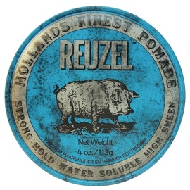 Reuzel Blue Strong Hold High Sheen Pomade 113g