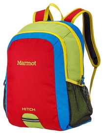 Turistinė kuprinė Marmot, mėlyna/raudona/geltona/žalia, 18 l