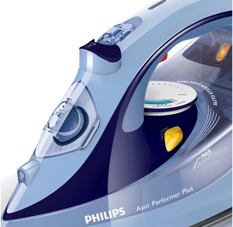 Lygintuvas Philips Azur Performer Plus GC4526/20, mėlynas