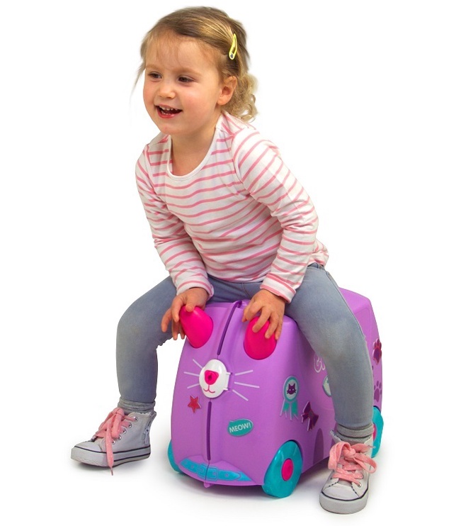 Детский чемодан Trunki, фиолетовый, 18 л, 21 x 46 x 31 см