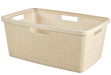 Veļas soma Curver Jute 46l Cream