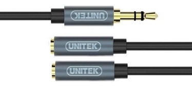 Unitek Cable 3.5mm Minijack / 3.5mm Minijack Black 0.2m