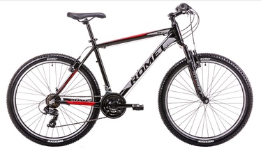 Dviratis Romet Rambler R6.0 14" 26" Black Red 19