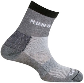 Носки Mund Socks Cross Mountain, черный/серый, 38-41