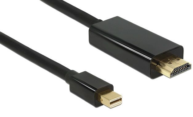 Laidas Delock Mini Display Port 1.1 - HDMI Mini Display port male, HDMI male, 3 m