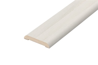 Durų apvadas, šviesaus uosio sp., 10 x 60 x 2200 mm