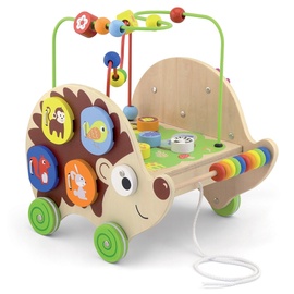 Izglītojošās rotaļlietas VIGA Pull Along Activity Hedgehog