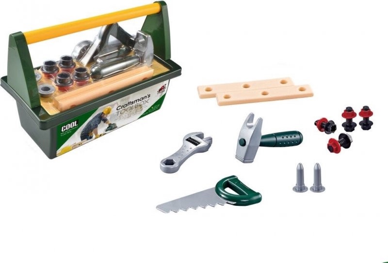 Rotaļu meistara instrumenta komplekts ASKATO Tool Kit In Box