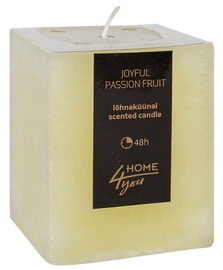 Home4you Candle Joyful Pasion Fruit 7.5x7.5xH10cm