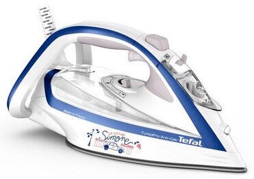 Tefal Turbo Pro FV5677E0 Steam Iron White/Blue