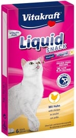 Лакомство для кошек Vitakraft Liquid Snack Chicken & Taurin