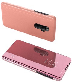 Hurtel Clear View Case For Xiaomi Redmi Note 8 Pro Pink