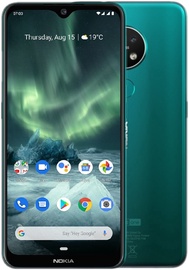 Mobilusis telefonas Nokia 7.2 Cyan Green, 64 GB