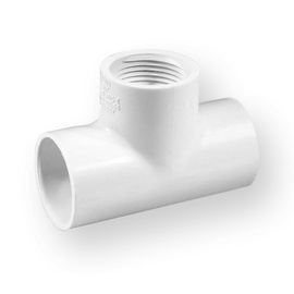 Тройник Nibco PVC 402-005, поливинилхлорид (пвх)