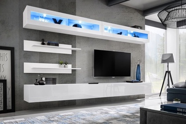 ASM Fly I LED Living Room Wall Unit Set White