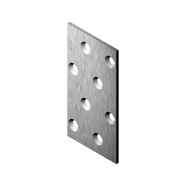 Kinnitusplaat Arras, 60 mm x 25 mm