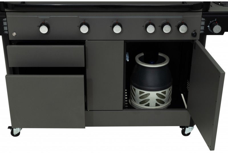 Gaasigrill Mustang Sapphire 4+1, 179 cm x 59 cm