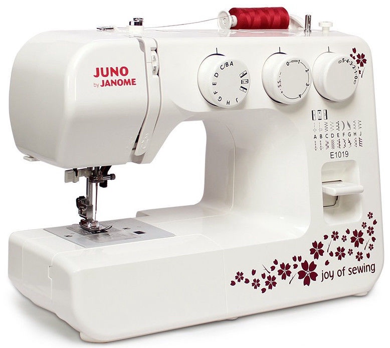 Šujmašīna Janome Juno E1019, elektromehānisks