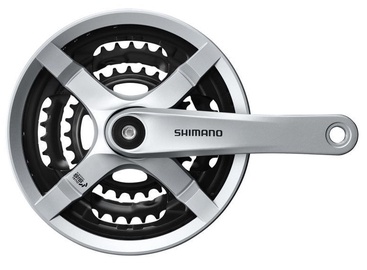 Shimano FC-TY501 48/38/28T 170mm Black/Silver